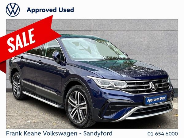 Volkswagen Tiguan Allspace SUV, Diesel, 2022, Blue