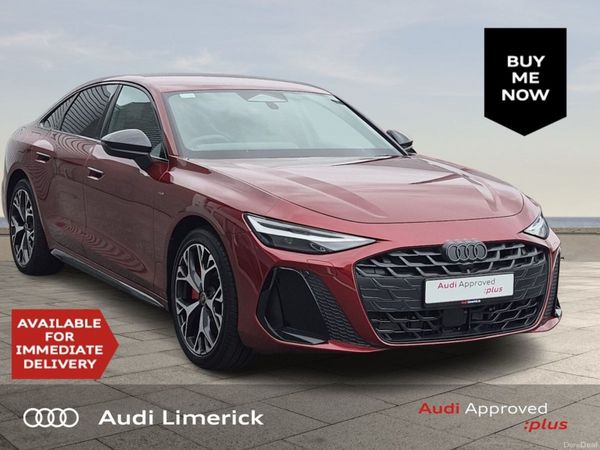 Audi A6 Saloon, Petrol Plug-in Hybrid, 2026, Red