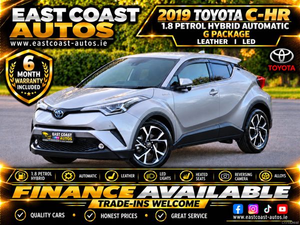 Toyota C-HR Hatchback, Petrol Hybrid, 2019, Grey