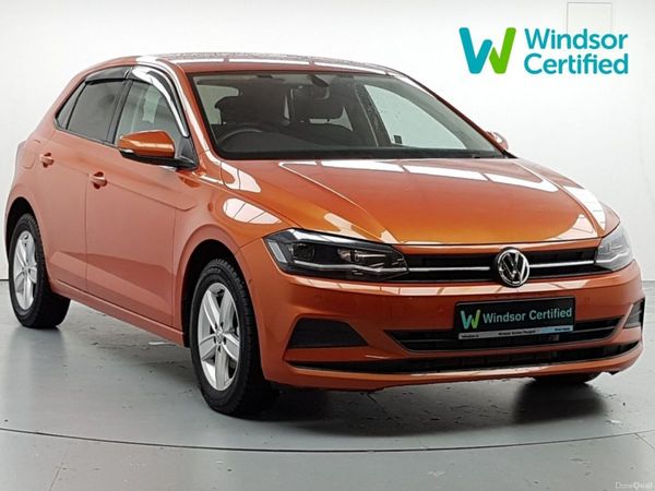 Volkswagen Polo Hatchback, Petrol, 2019, Orange