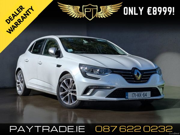 Renault Megane Hatchback, Diesel, 2017, White