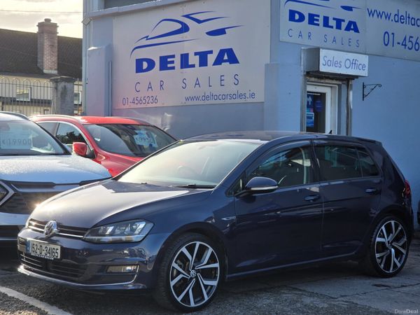 Volkswagen Golf Hatchback, Petrol, 2015, Blue