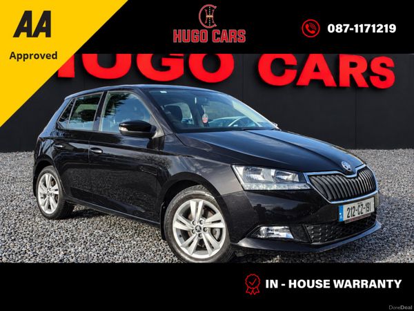Skoda Fabia Hatchback, Petrol, 2021, Black