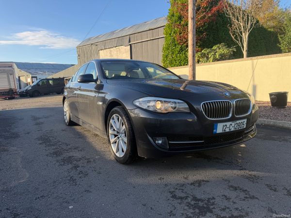 BMW 5-Series Saloon, Diesel, 2012, Grey