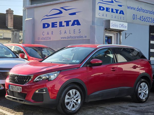 Peugeot 3008 MPV, Petrol, 2020, Red