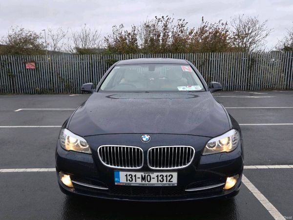 BMW 5-Series Saloon, Diesel, 2013, Blue