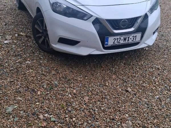 Nissan Micra Hatchback, Petrol, 2021, White