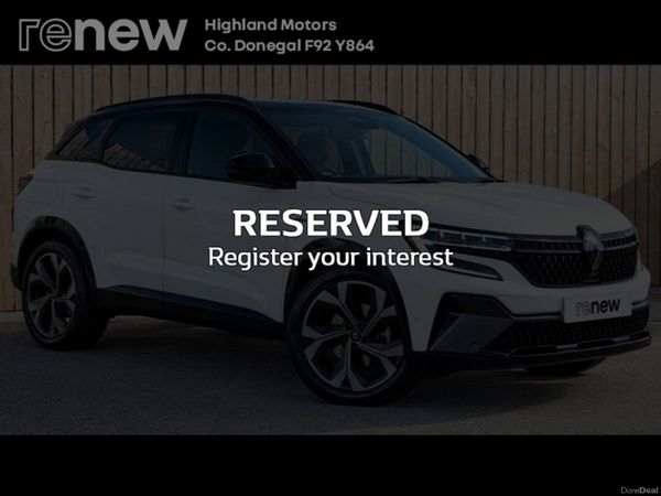 Renault Austral SUV, Petrol Hybrid, 2023, White