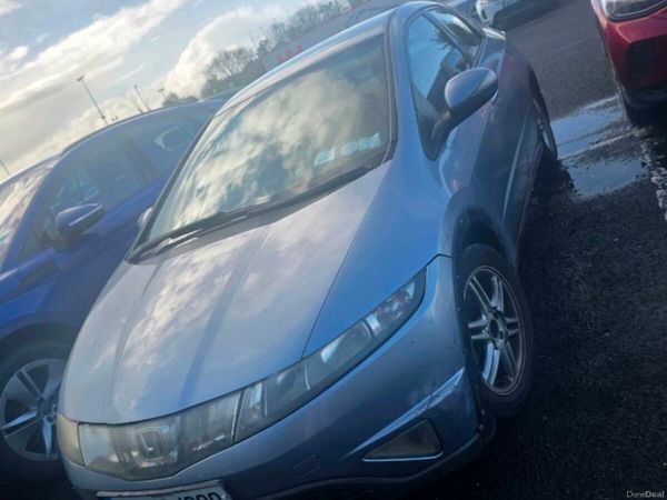 Honda Civic Hatchback, Petrol, 2007, Silver