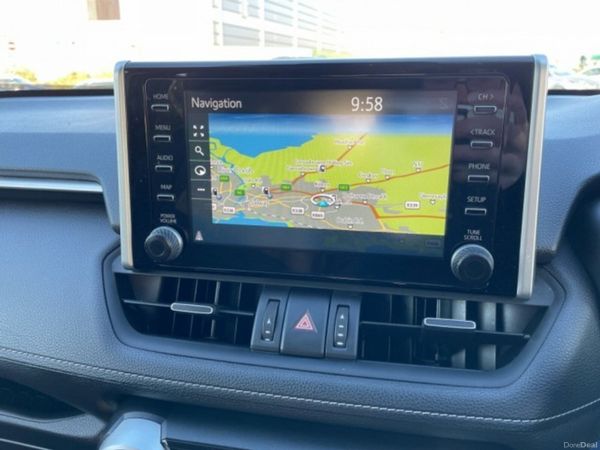 Toyota RAV4 SUV, Petrol Hybrid, 2021, Black
