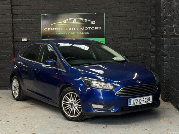 Ford Focus Hatchback, Diesel, 2017, Blue