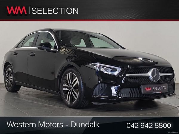 Mercedes-Benz A-Class Saloon, Diesel, 2022, Black