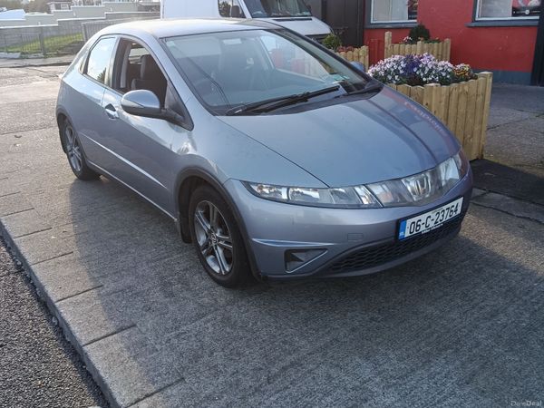 Honda Civic Hatchback, Petrol, 2006, Silver
