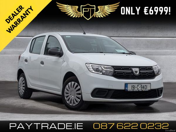 Dacia Sandero Hatchback, Petrol, 2019, White