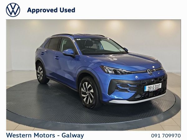 Volkswagen T-Roc SUV, Petrol, 2026, Blue