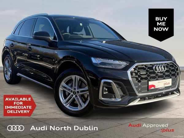 Audi Q5 SUV, Petrol Plug-in Hybrid, 2024, Black