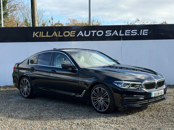 BMW 5-Series Saloon, Diesel, 2020, Black