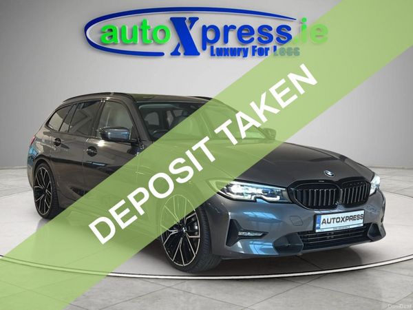 BMW 3-Series Estate, Petrol Hybrid, 2021, Grey