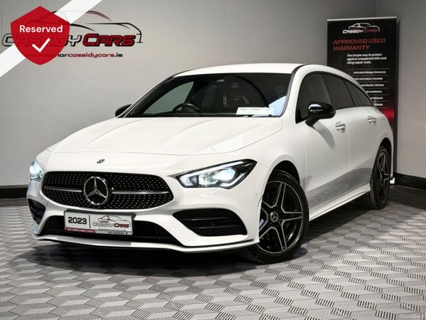 Mercedes-Benz CLA Estate, Petrol Hybrid, 2023, White