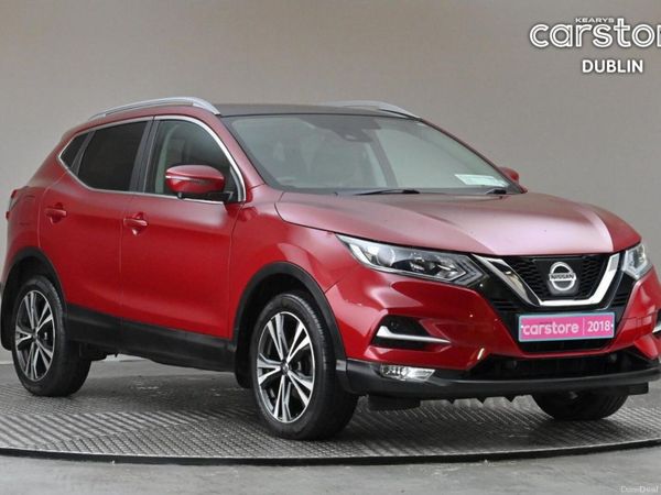 Nissan Qashqai SUV, Petrol, 2018, Red