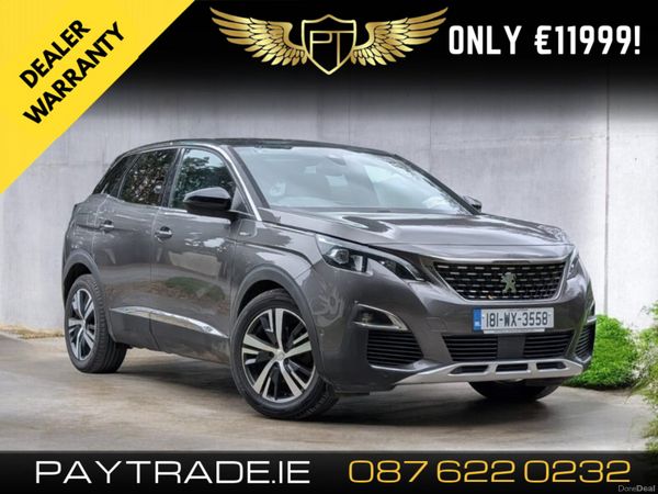 Peugeot 3008 Hatchback, Diesel, 2018, Grey