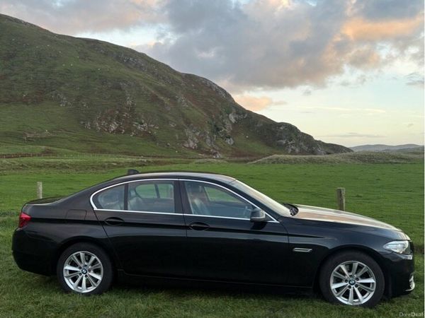 BMW 5-Series Saloon, Diesel, 2014, Black