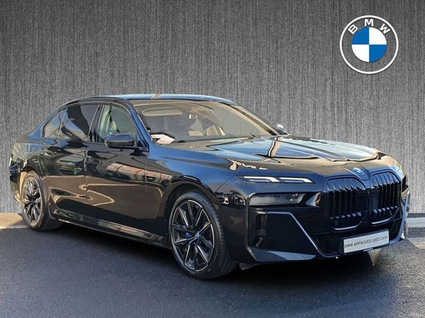 BMW i7 Saloon, Electric, 2023, Black