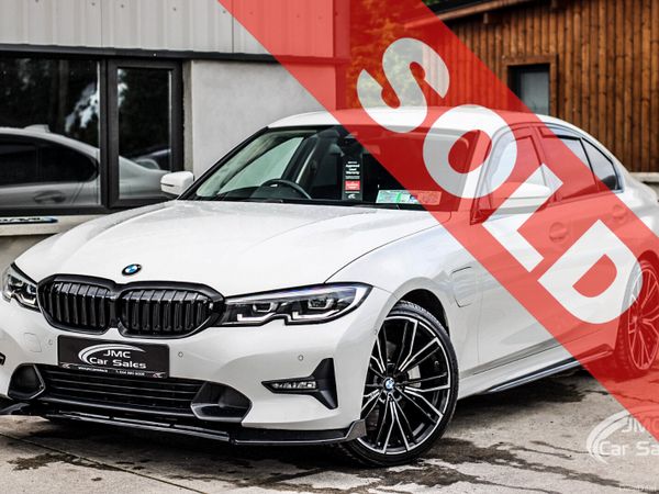 BMW 3-Series Saloon, Petrol Plug-in Hybrid, 2021, White