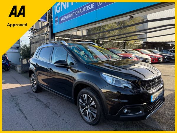 Peugeot 2008 Hatchback, Petrol, 2018, Black
