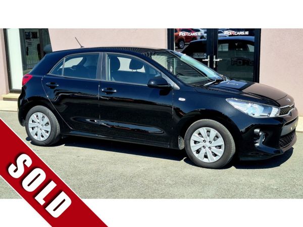 Kia Rio Hatchback, Petrol, 2019, Black