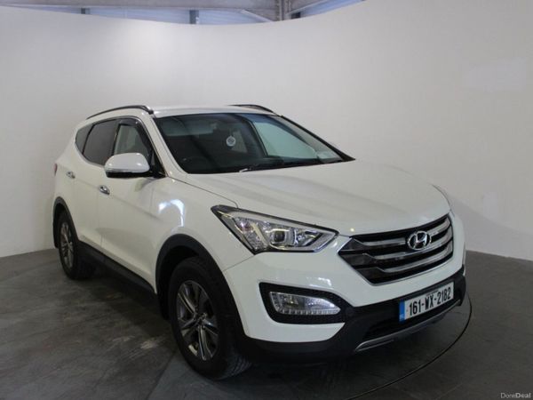 Hyundai Santa Fe SUV, Diesel, 2016, White