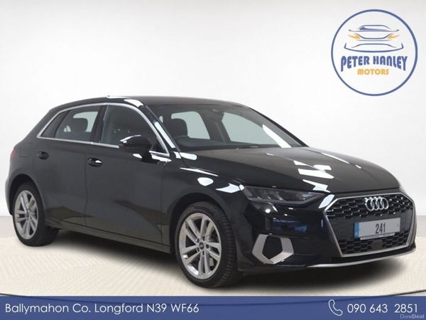 Audi A3 Hatchback, Petrol Plug-in Hybrid, 2024, Black