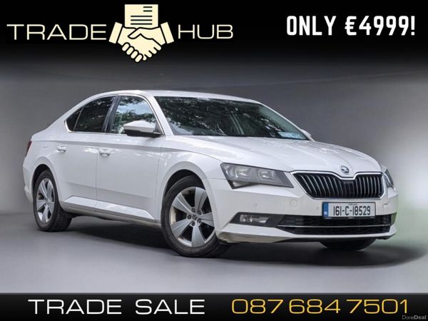 Skoda Superb Hatchback, Diesel, 2016, White
