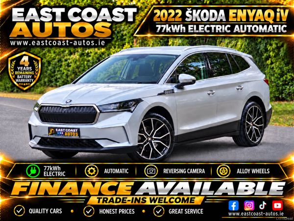 Skoda Enyaq SUV, Electric, 2022, Silver
