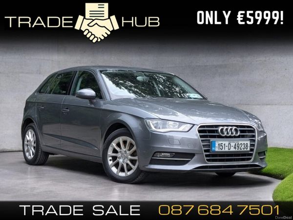 Audi A3 Hatchback, Diesel, 2015, Grey