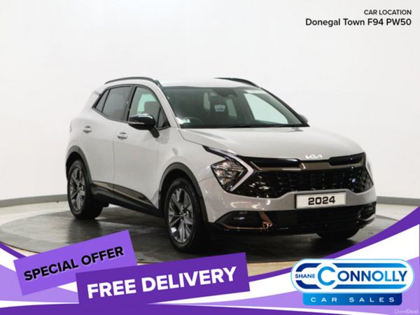 Kia Sportage SUV, Petrol Hybrid, 2024, Grey