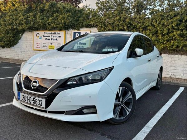 Nissan Leaf Hatchback, Electric, 2020, White
