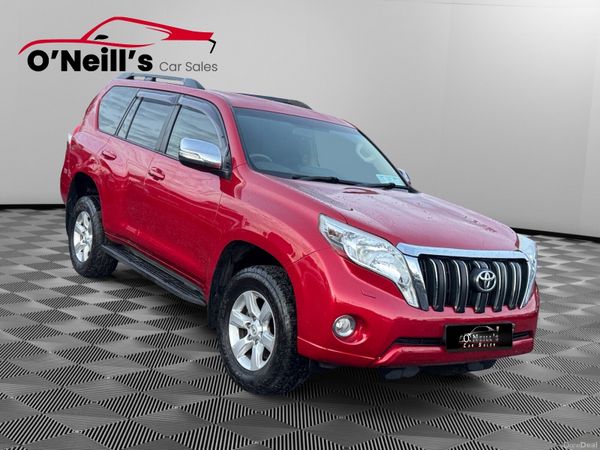 Toyota Land Cruiser SUV, Diesel, 2016, Red