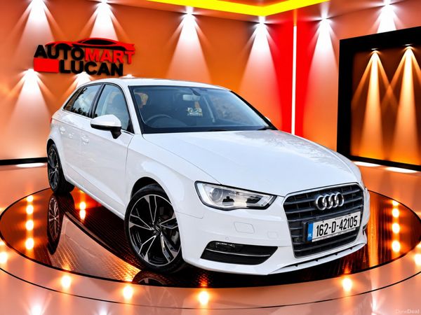 Audi A3 Hatchback, Petrol Hybrid, 2016, White