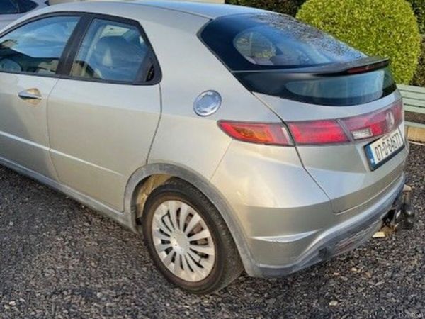 Honda Civic Hatchback, Petrol, 2007, Silver