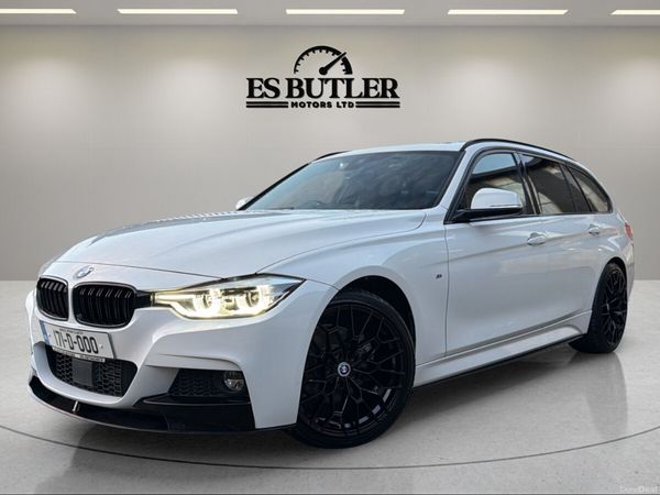 BMW 3-Series Estate, Diesel, 2017, White