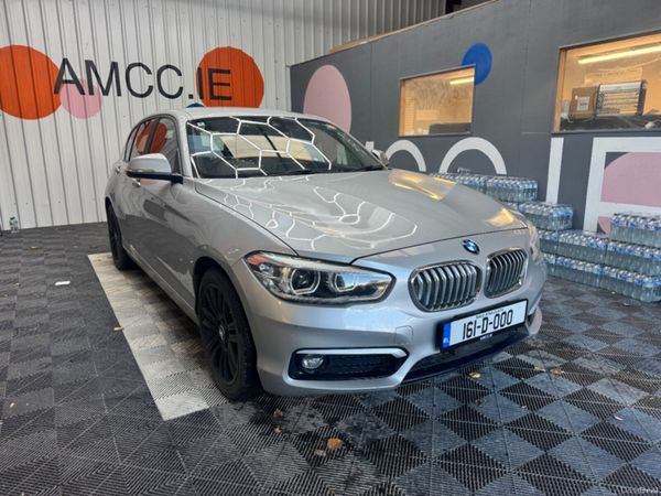 BMW 1-Series Hatchback, Diesel, 2016, Silver