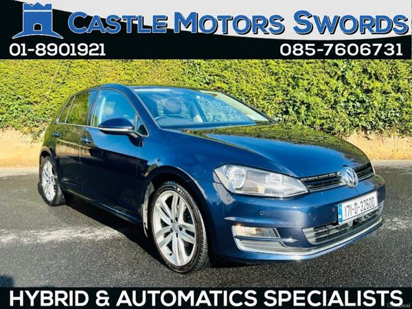 Volkswagen Golf Hatchback, Diesel, 2017, Blue