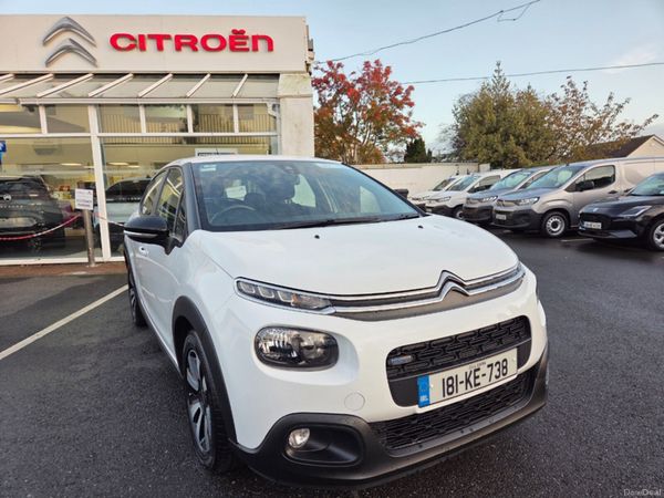 Citroen C3 Hatchback, Petrol, 2018, White