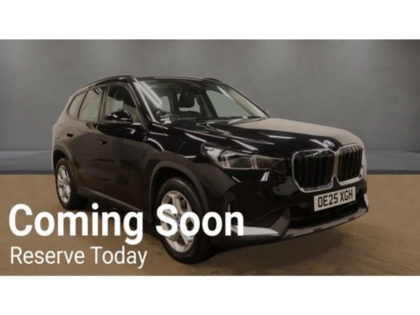 BMW X1 SUV, Petrol Plug-in Hybrid, 2025, Black