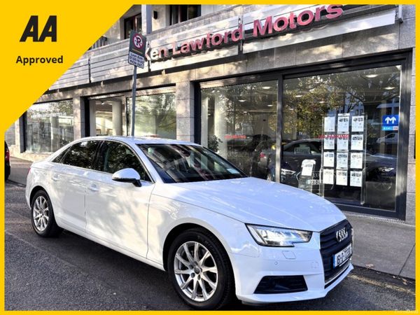 Audi A4 Saloon, Petrol, 2016, White