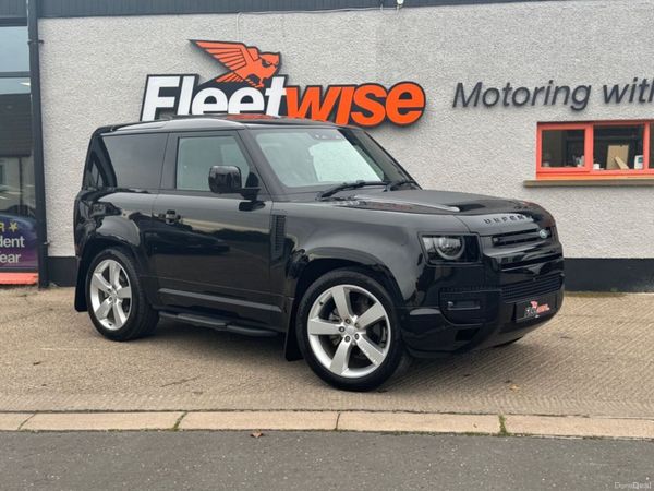 Land Rover Defender SUV, Diesel Hybrid, 2024, Black