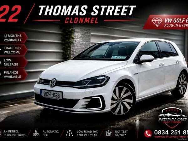 Volkswagen Golf Hatchback, Petrol Plug-in Hybrid, 2020, White