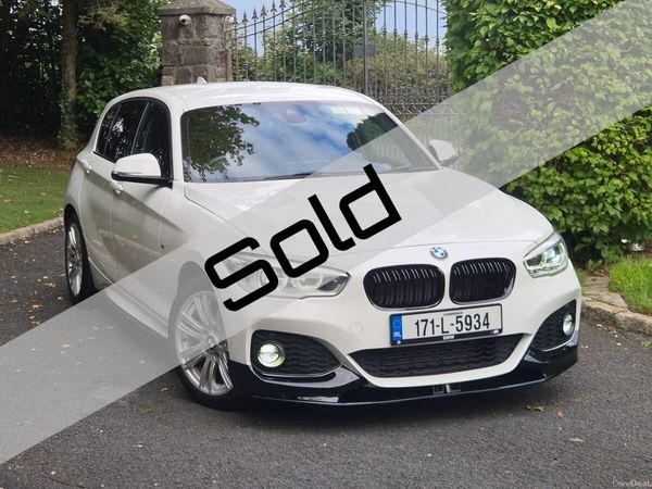 BMW 1-Series Hatchback, Diesel, 2017, White