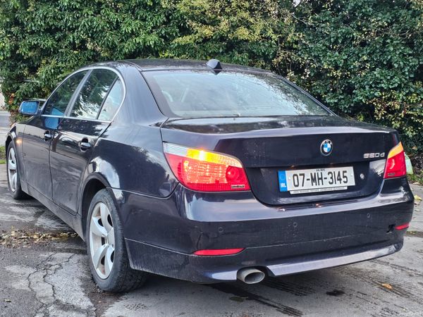 BMW 5-Series Saloon, Diesel, 2007, Blue